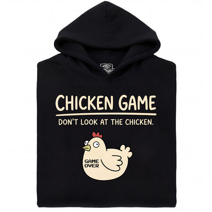 Chicken Game - Main view Hoodie Black