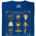 Dungeon Nourishables - Hoofdweergave T-shirt Blauw