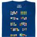 Pixel Legends of TV - Main view T-Shirt Blue