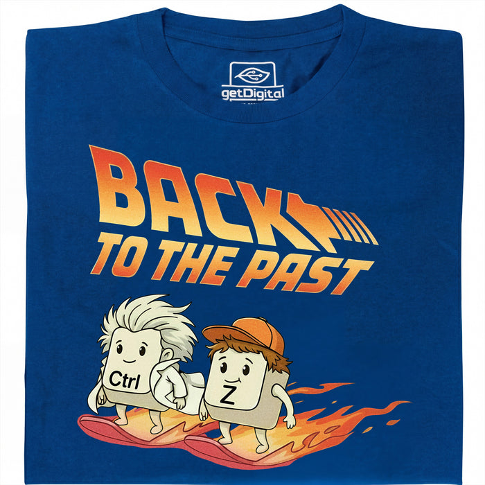 Back to the Past - Main view T-shirt Blue