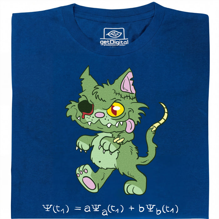 Schrödinger's Cat - Zombie Edition - Main view T-Shirt Blue