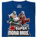 Super Moria Bros - Hoofdaanzicht T-Shirt Blauw