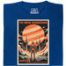 To New Horizons - Vista principale T-shirt Blu