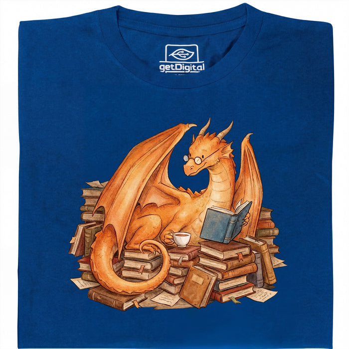 Story Keeper - Vista principale T-Shirt Blu