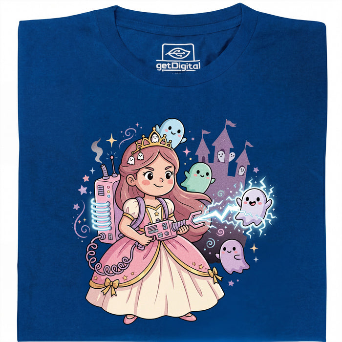 Nerdy Princess &amp; The Glitter Ghosts - Main view T-Shirt Blue