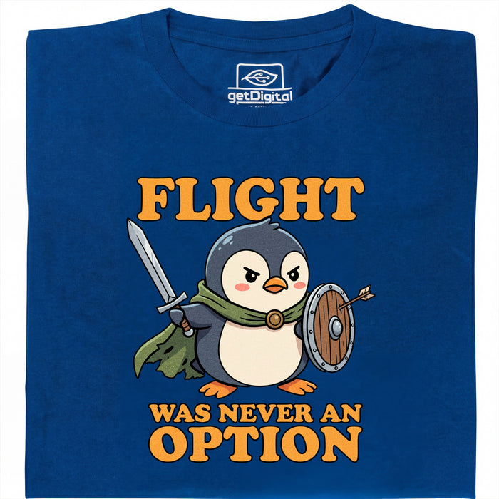 Pingouin Inébranlable - Vue principale T-Shirt Bleu