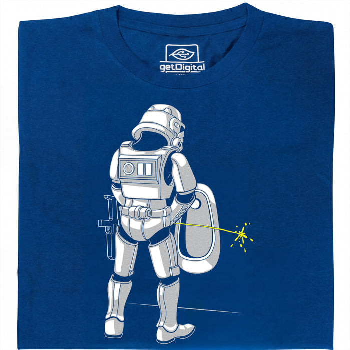 Trooper Aim - Vooraanzicht T-Shirt Blauw
