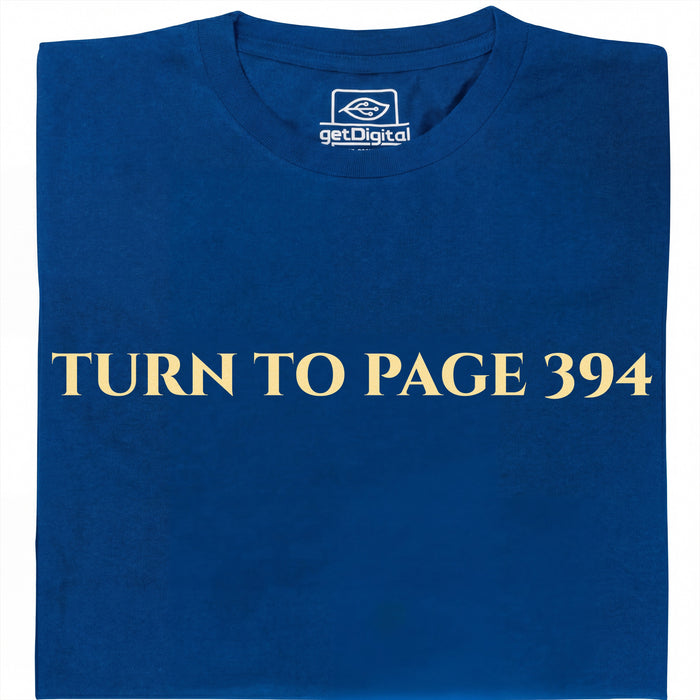 Turn To Page 394 - Visualizzazione principale T-Shirt Blu