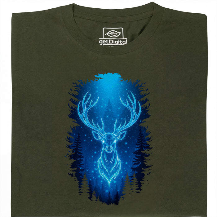 Forest Patron - Vista principal Camiseta Verde oscuro