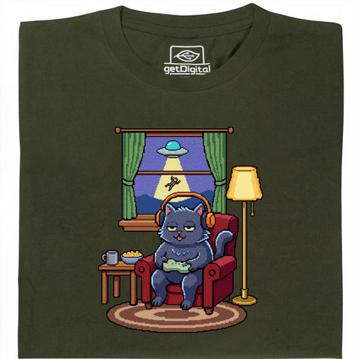 Do Not Disturb - Main view T-Shirt Dark Green