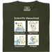 Scientific Meowthod - Vista principal Camiseta Verde oscuro