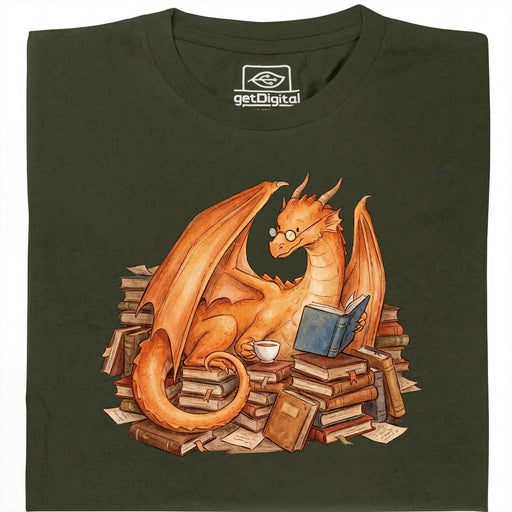 Story Keeper - Hauptansicht T-Shirt Dunkelgrün