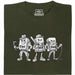 Ctrl Alt Del - La Banda Más Dura del Teclado - Vista Principal Camiseta Verde Oscuro