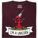I'm a Unicorn - Main view T-Shirt Dark Red