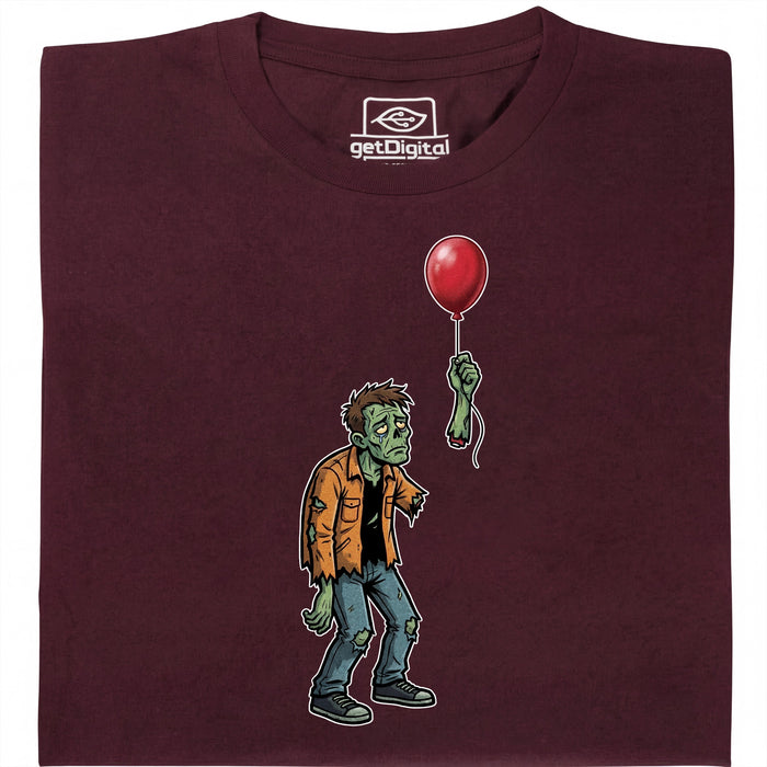 Zombie Problems - Vue principale T-Shirt Rouge Foncé