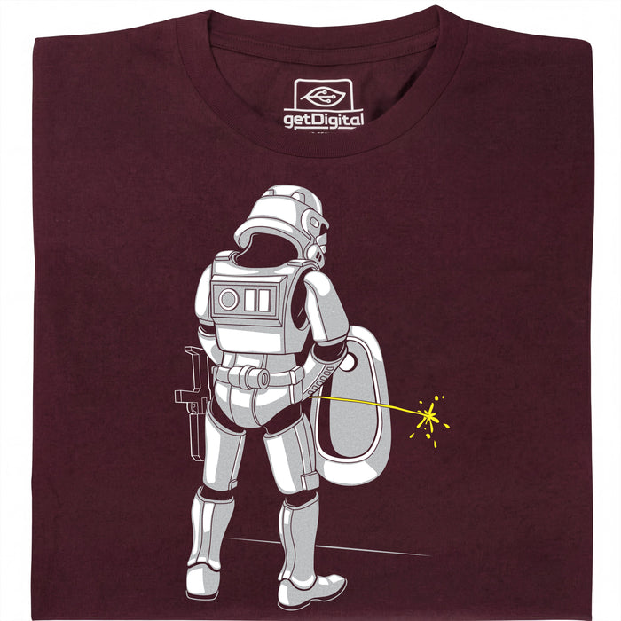 Trooper Aim - Vooraanzicht T-Shirt Donkerrood