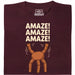 Amaze Amaze Amaze - Vista principale T-Shirt Rosso scuro
