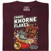 Chaos Khorne Flakes - Main view T-Shirt Dark Red