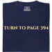 Turn To Page 394 - Visualizzazione principale T-Shirt Blu Navy