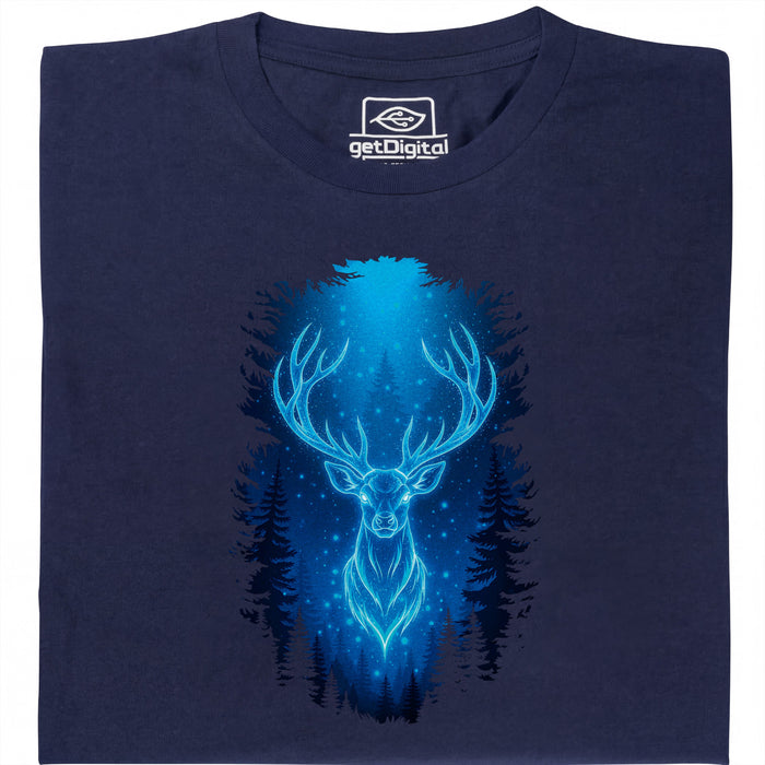 Forest Patron - Vista principal Camiseta Azul marino
