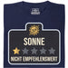Sole - Non Consigliato - Vista Principale T-Shirt Blu Navy