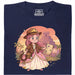 Nerdy Princess &amp; The Lost Temple - Vista principal Camiseta Azul marino