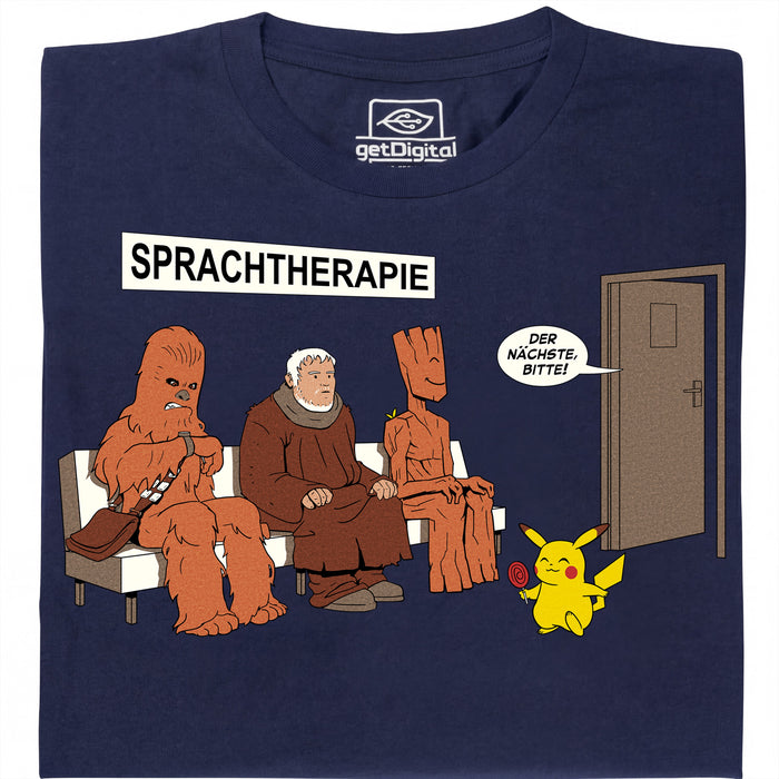 Logopedia - Vista principal Camiseta Azul marino