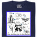 ¡Todo es Herético! - Vista Principal Camiseta Azul Marino