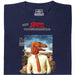P.M. Magazine 11/1978 Il Dinosauro in Noi - Vista principale T-Shirt Blu Navy
