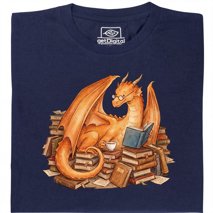 Story Keeper - Vista principale T-Shirt Blu Navy