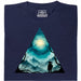 Triangle Landscape - Vista Principal Camiseta Azul Marino