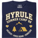 Hyrule Summer Camp - Vista frontale T-shirt Blu Navy