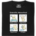Scientific Meowthod - Vista principal Camiseta Negro