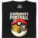 Schrödinger's Ball - Hoofdweergave T-Shirt Zwart