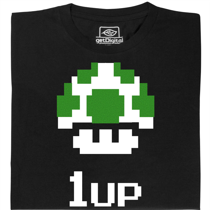 Shroom UP - Main view T-shirt Black