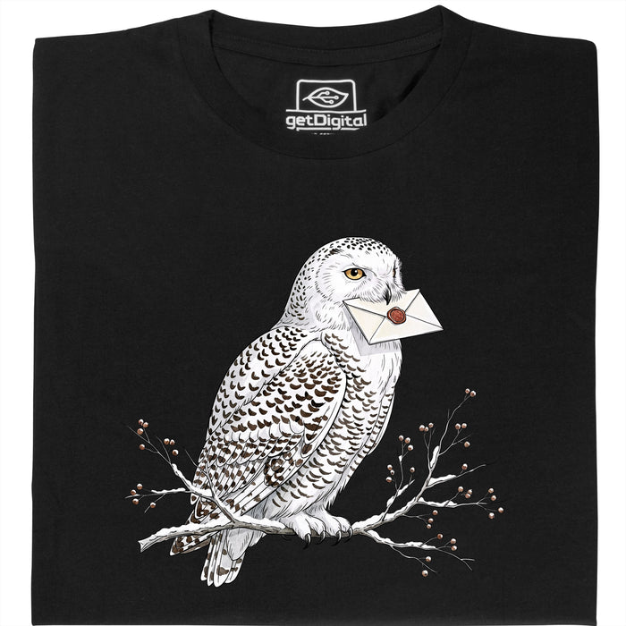 Owl Courier - Main view T-Shirt Black