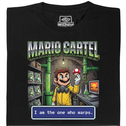 I am the one who warps!  - Hauptansicht T-Shirt Schwarz