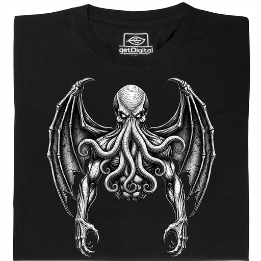 Cthulhu - Il Grande Antico - Vista principale T-shirt Nero