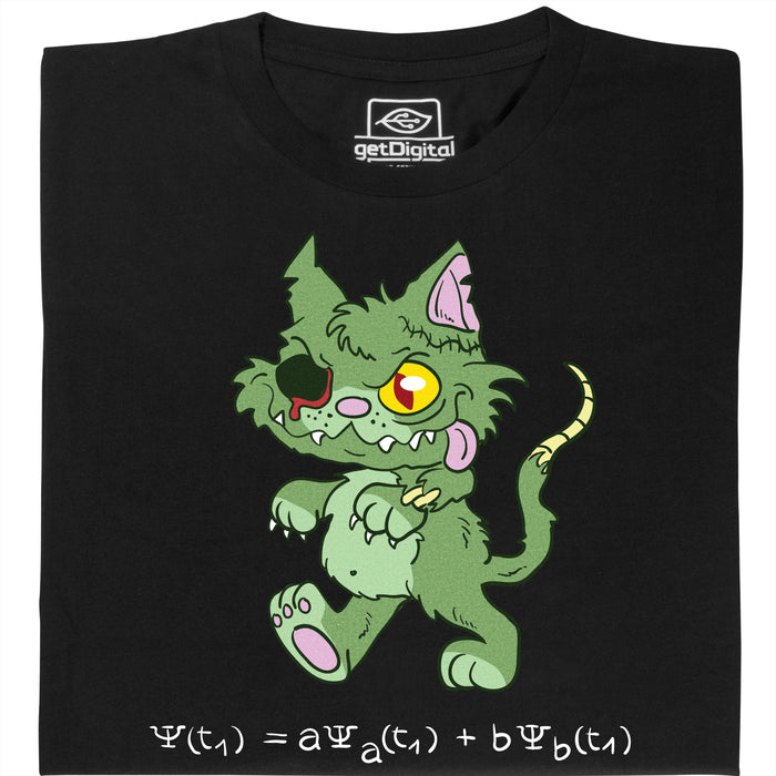 Schrödinger's Cat - Zombie Edition - Main view T-Shirt Black