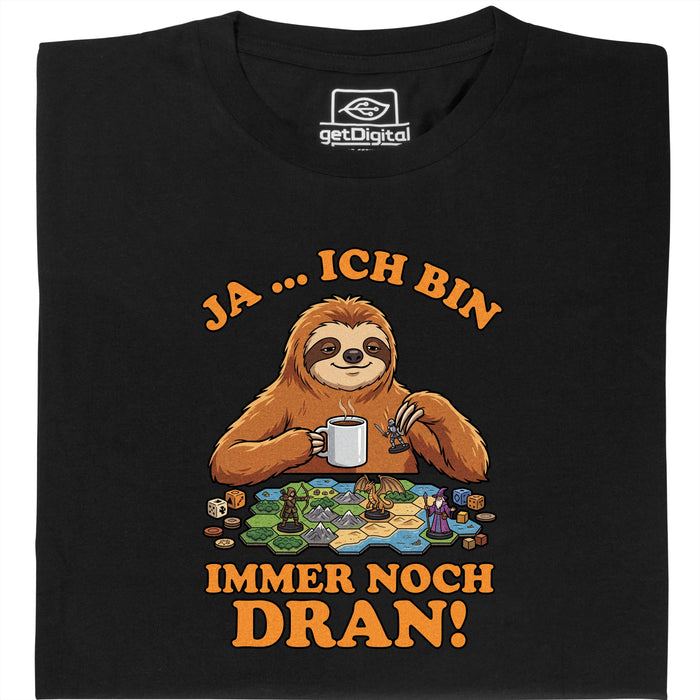 Sì… è ancora il mio turno! - Vista principale T-Shirt Nero