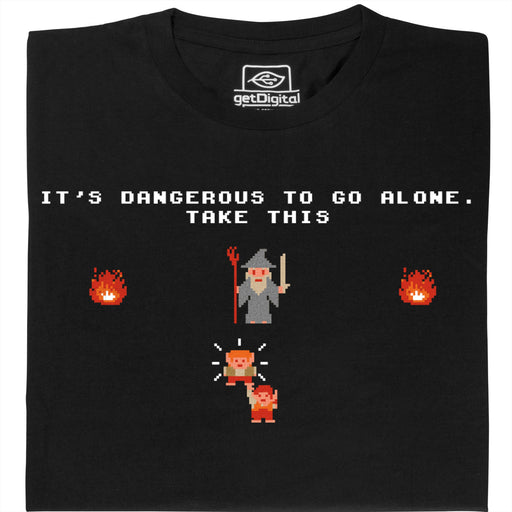 Take this Hobbit - Hauptansicht T-Shirt Schwarz