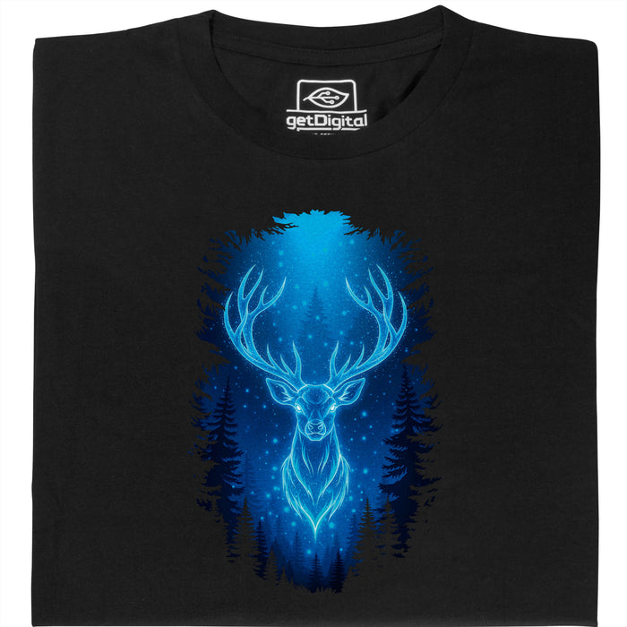 Forest Patron - Hauptansicht T-Shirt Schwarz