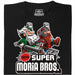 Super Moria Bros - Hoofdaanzicht T-Shirt Zwart