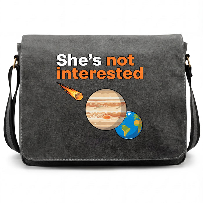 She's not interested - Hoofdweergave Tas