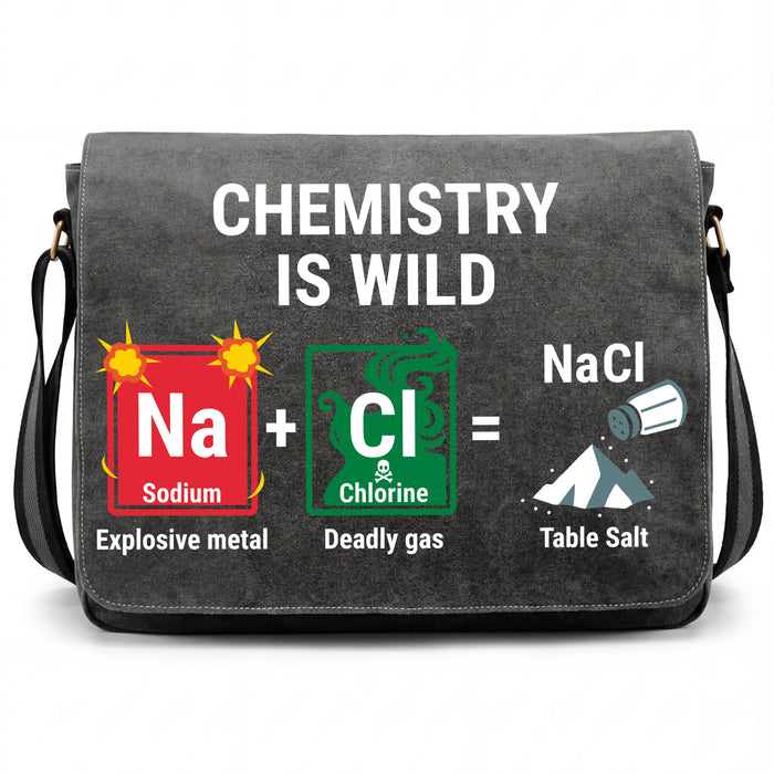 Chemistry Is Wild - Vooraanzicht Tas
