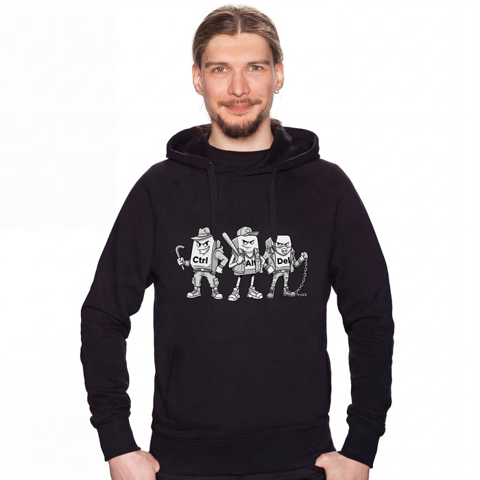 Ctrl Alt Del - La Banda Más Dura del Teclado - Sudadera Hombre David