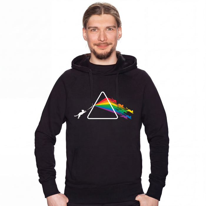 Dark Side of the Cat - Hoodie Uomo David