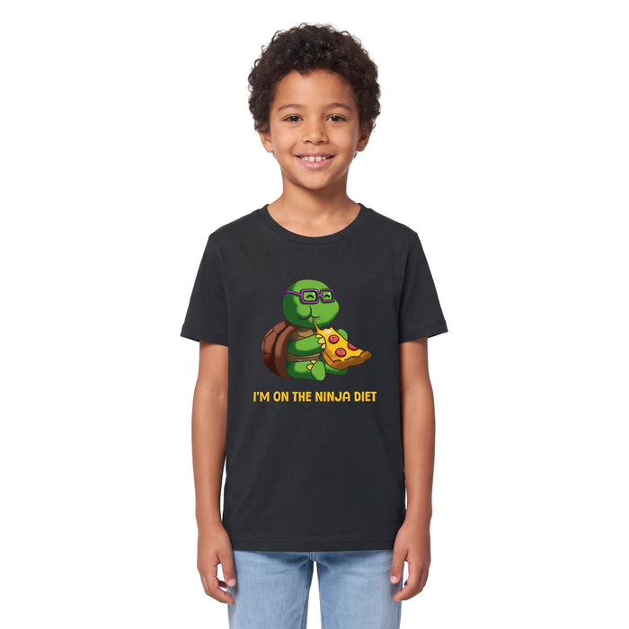 Ninja Diet - Kindershirt Model Junge 1