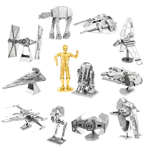 Star Wars Metal Earth 3D Bausätze