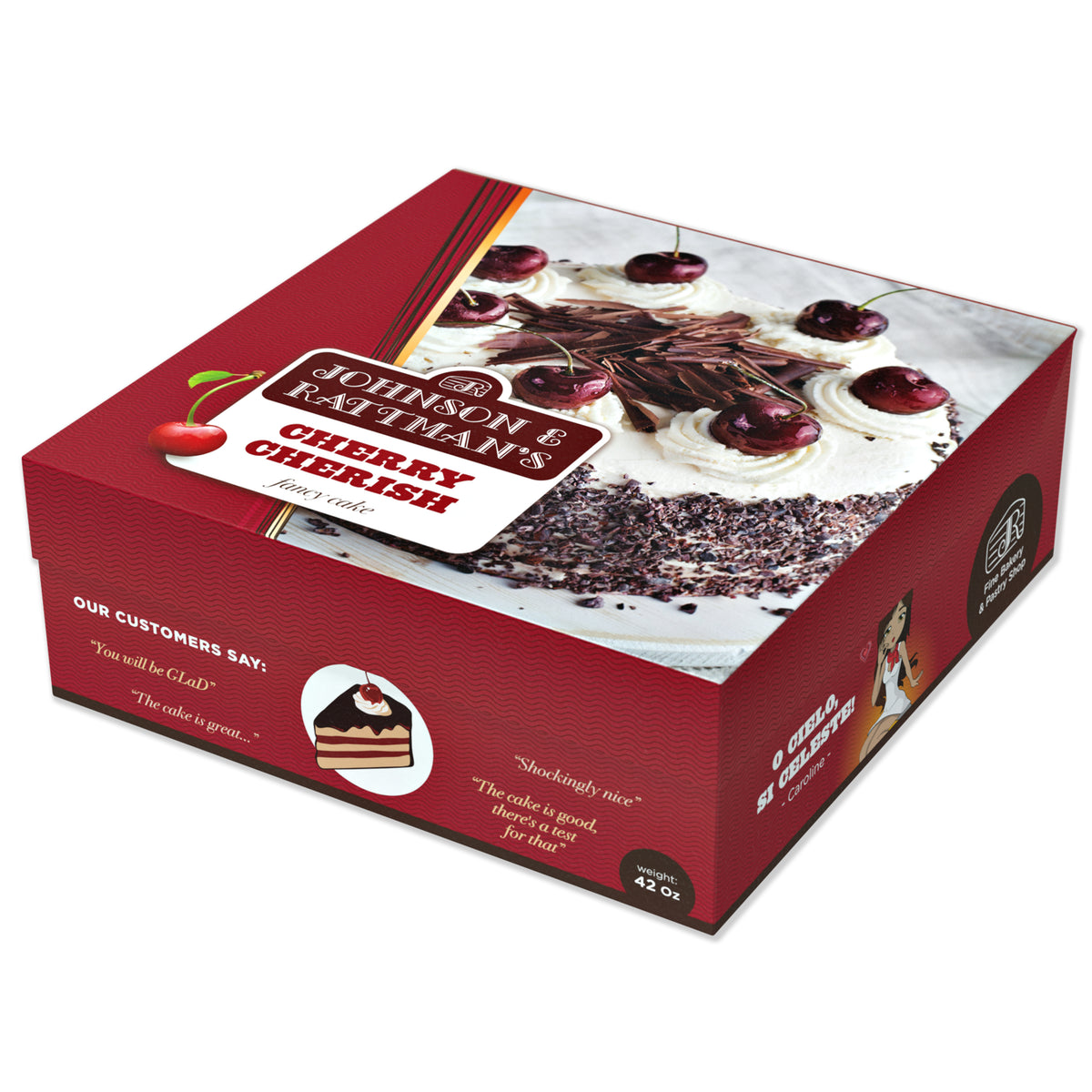 künstlicher kuchen Fake Kuchen-Geschenkverpackung 